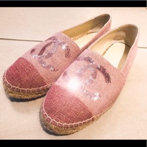Authentic Chanel espadrille size 37